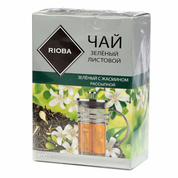 Чай зеленый с жасмином ТМ Rioba (Риоба)