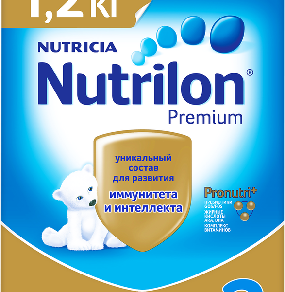 Смесь молочная NUTRILON Premium 2, с 6 месяцев, 2х600г