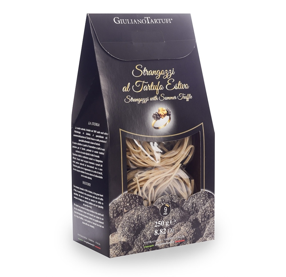 

Макароны Giuliano Tartufi с чёрным трюфелем 250 г
