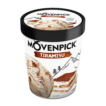 Пломбир Tiramisu с сыром маскарпоне и кусочками печенья «Тирамису», Monterra, БЗМЖ