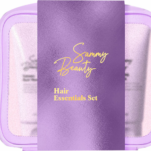 Подарочный набор Sammy Beauty Hair Essentials Шампунь +Маска +Косметичка