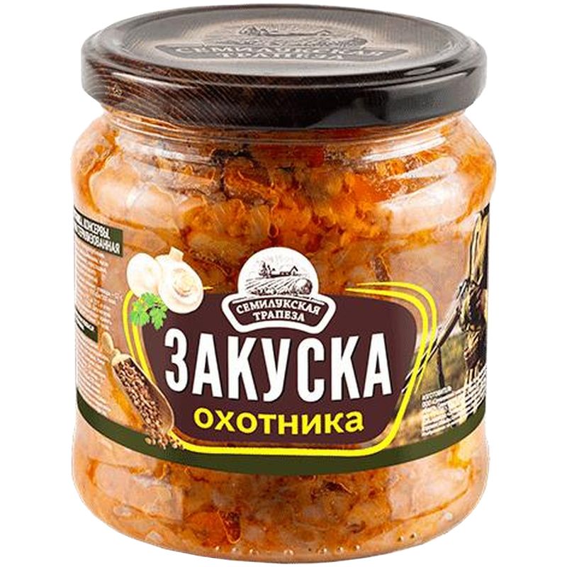 

Закуска Семилукская Трапеза Охотника 460 г