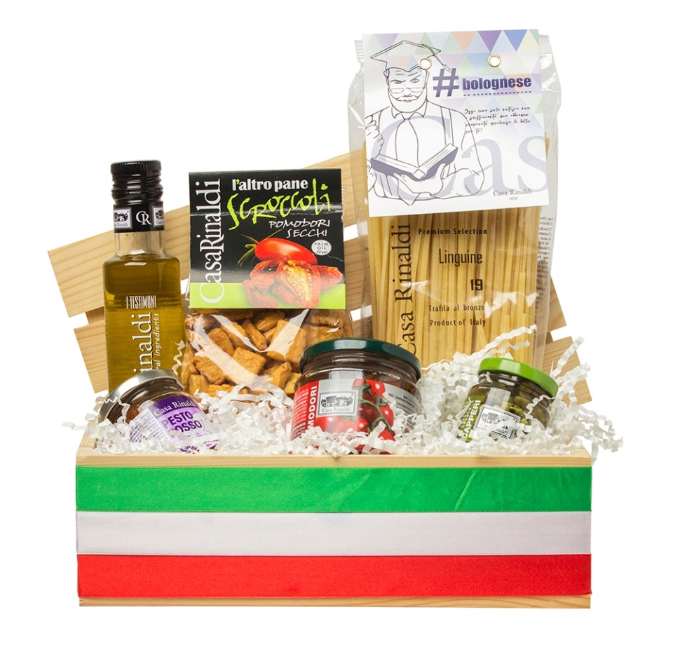 

Подарочный набор продуктов Casa Rinaldi Итальянский стиль, 2150 г