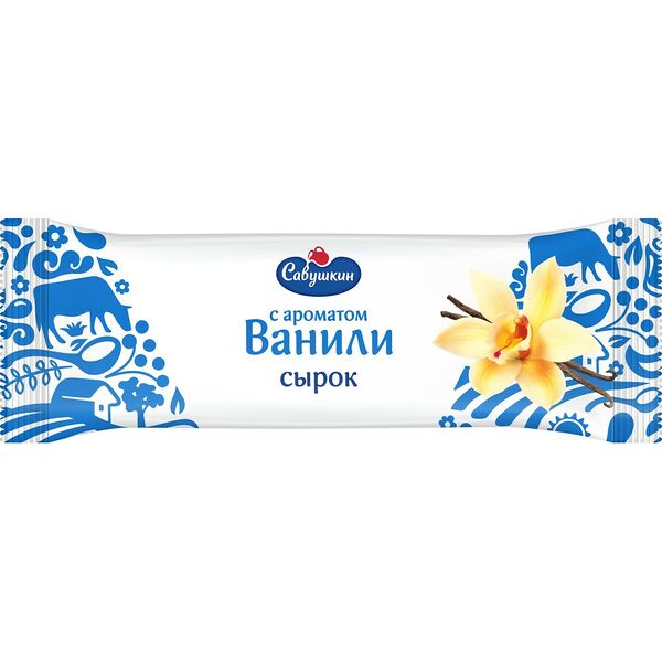 Сырок творожный глазированный с ароматом ванили  23 % 40 г