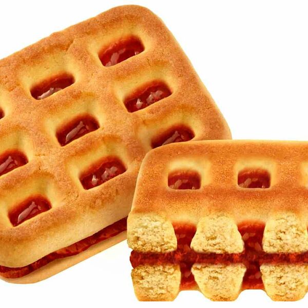 Вафли мягкие Дымка с клубничной начинкой упаковка ~150-400 г