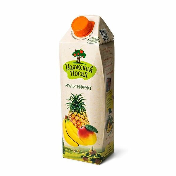 Нектар Волжский Посад Мультифруктовый 1л