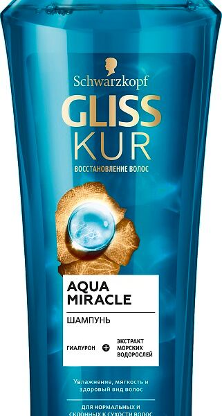 Шампунь Gliss Kur Aqua Miracle