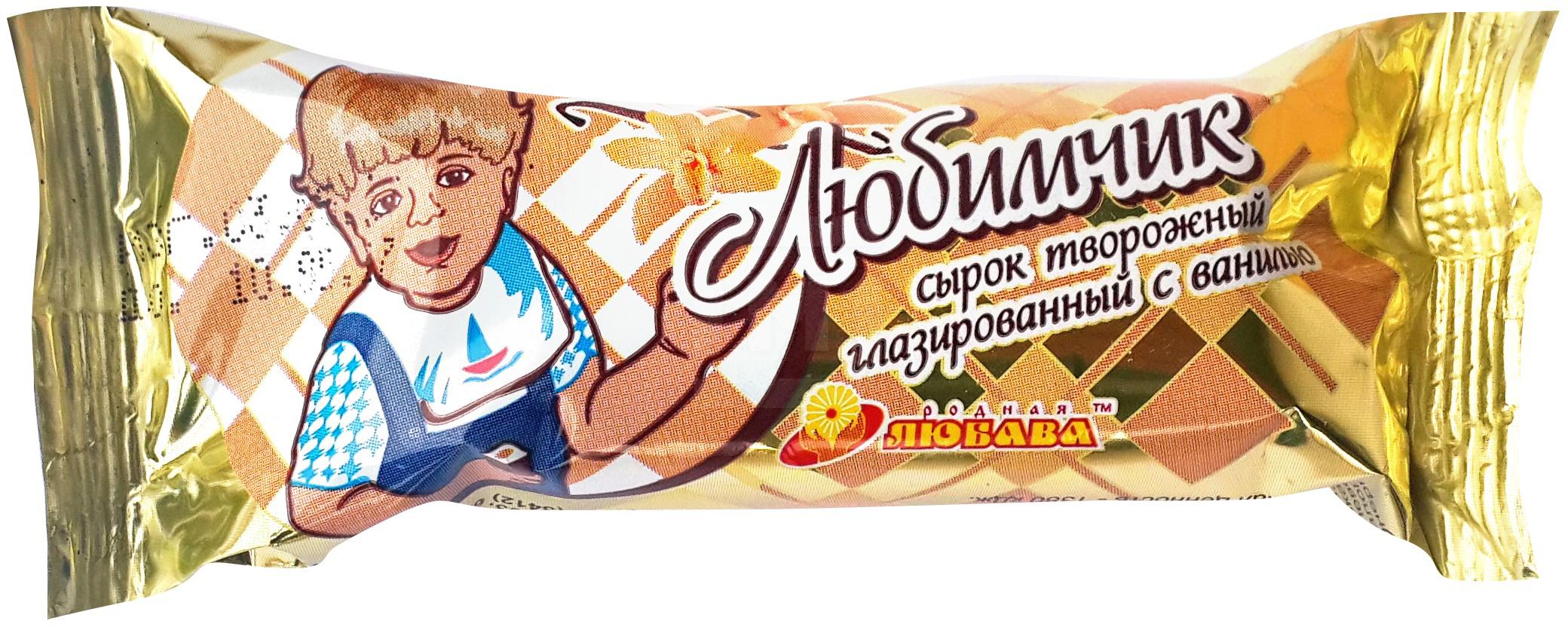 

Сырок Любимчик глазированный 12% 45 г