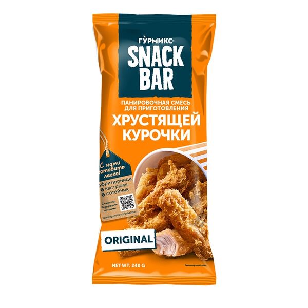 Смесь панировочная Гурмикс для приготовления хрустящей курочки