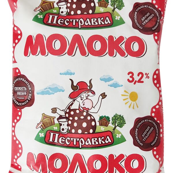 Молоко Пестравка ультрапастеризованное 3.2%