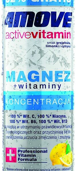 Напиток 4Move Megnesium +vitamins грейпфрут лайм 330мл