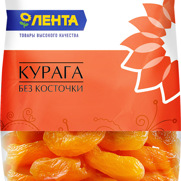 Курага Лента без косточки, 200г