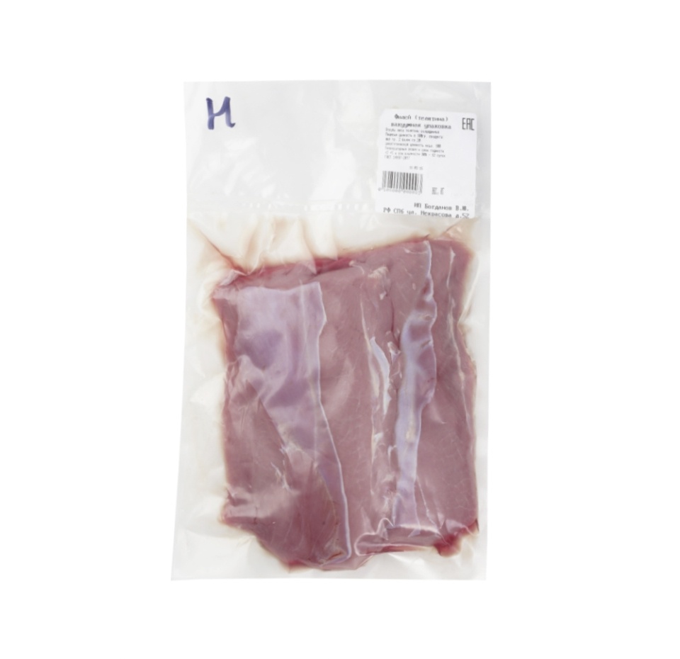 

Филейный край из телятины фермерский охлаждённый, «Наша Ферма», Россия