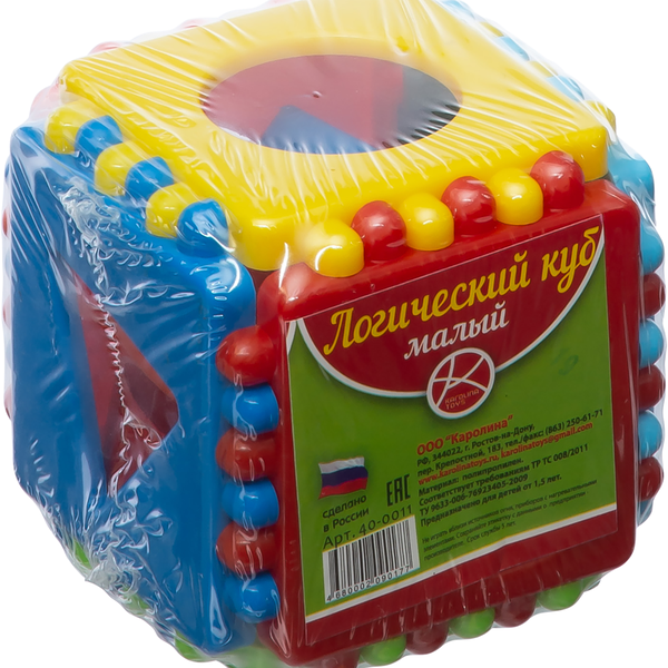 Игрушка КАРОЛИНА Кубик логический Арт. 40-001