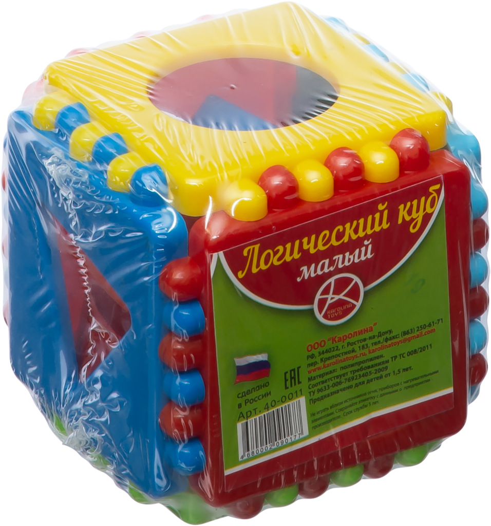 

Игрушка КАРОЛИНА Кубик логический Арт. 40-001