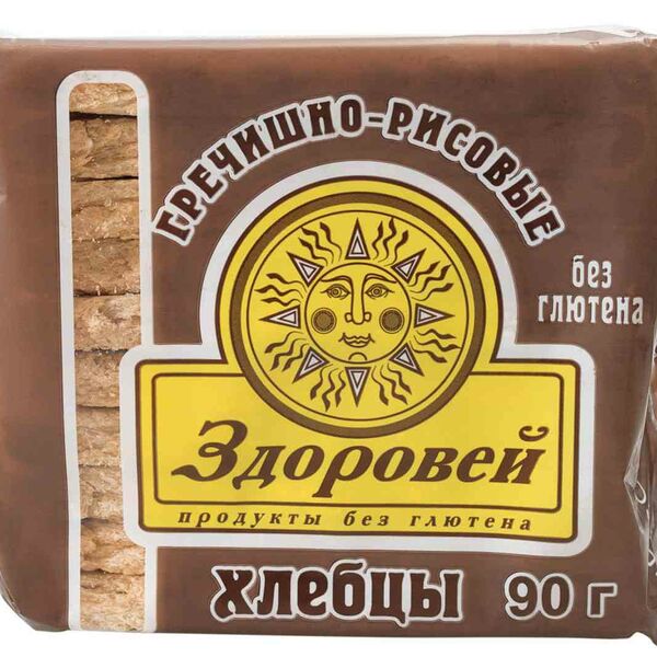 Хлебцы гречишно-рисовые Здоровей