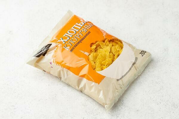 Хлопья кукурузные неглазированные