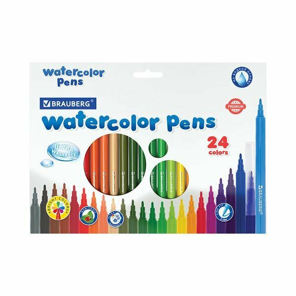 Фломастеры BRAUBERG 