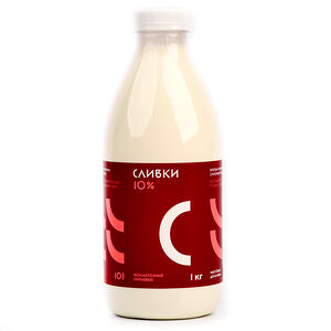 Сливки питьевые безлактозные 10%