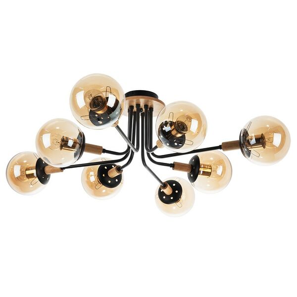 Люстра Arte Lamp Oxford, Е27, 60 Вт, металл, коричневый