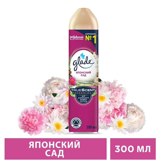 

Освежитель воздуха Glade Японский Сад 300 мл