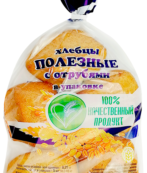Хлебцы ХЛЕБОПЕК Полезные, 5х50г