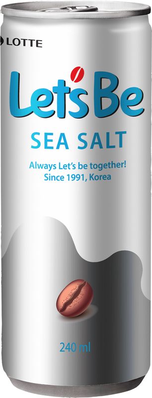 

Напиток кофейный Let's be Sea Salt с морской солью 240 мл