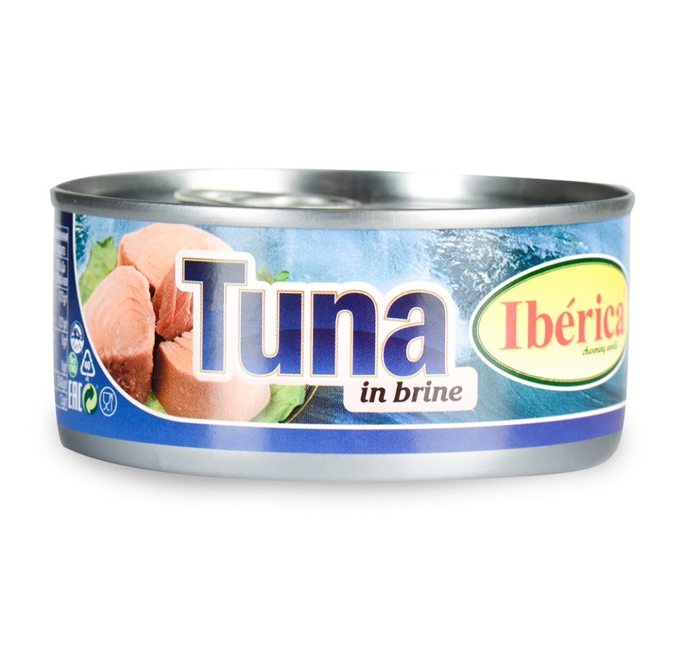 

Тунец Iberica в собственном соку 160 г