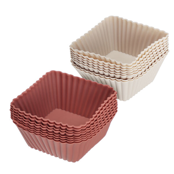 Vetta набор форм силиконовых 16шт, 7х3см, квадратные, 