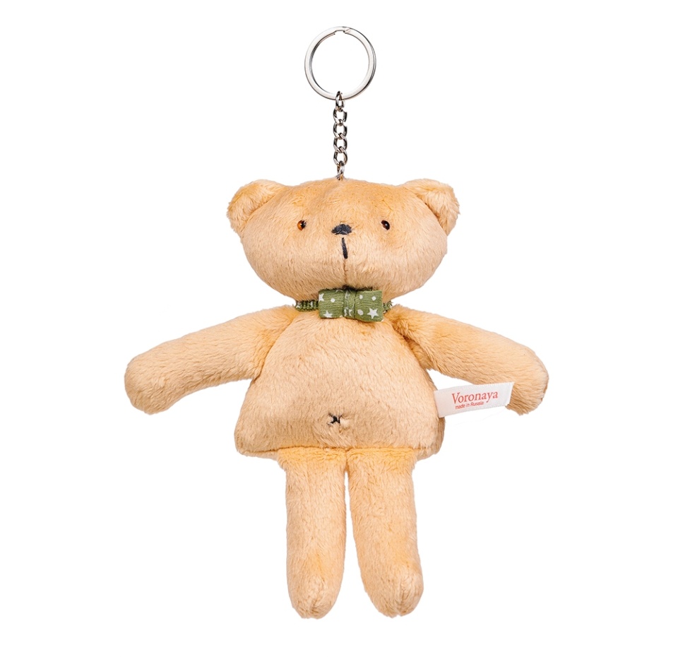 

Игрушка-брелок Voronaya Мишка Мальчик без одежды 15 см, Россия