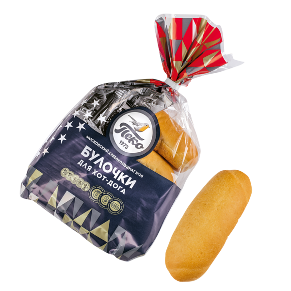 Булочка для хот-дога Пеко Медведковская 300 г