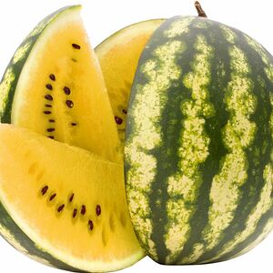 Арбуз жёлтый весовой