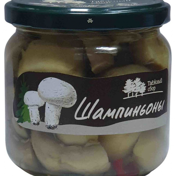 Шампиньоны Таёжный сбор консервированные