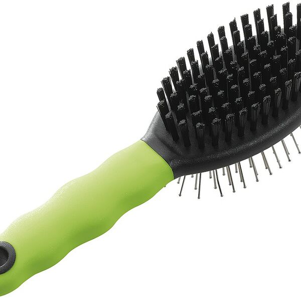 Ferplast GRO 5798 расческа-щетка для кошек двойная, маленькая