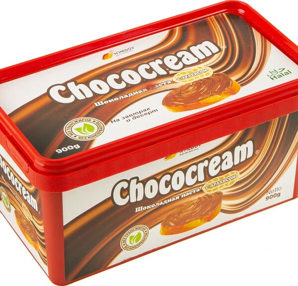Паста шоколадная Chococream с орехами 900г