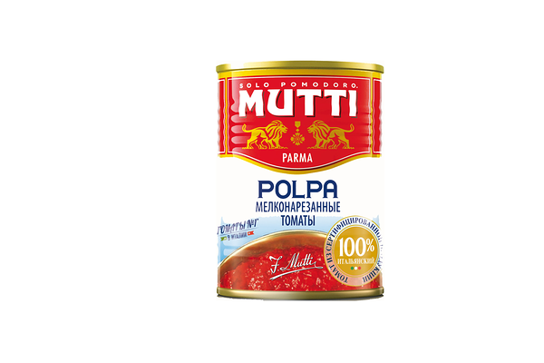 Томаты Mutti мелконарезанные 