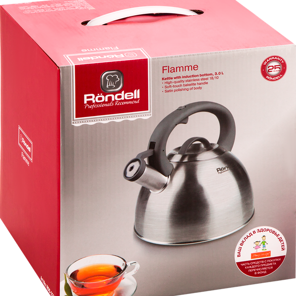 Чайник RONDELL Balance Flamme RDS-434/RDS 3л Арт. 0434-RD-01/0227-RD-01