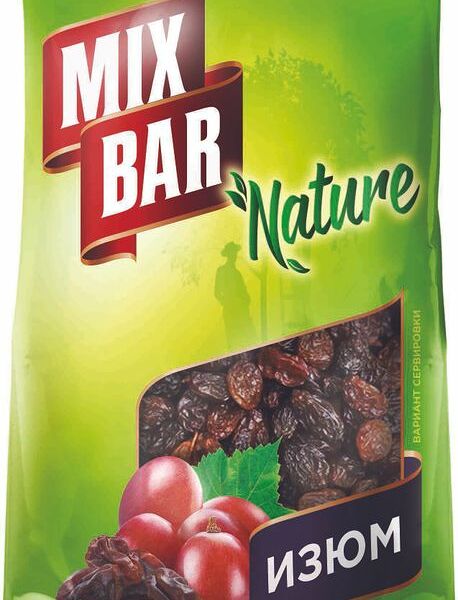 Изюм Mixbar Nature сушёный, 150г