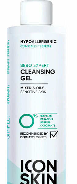 Гель для умывания ICON SKIN Sebo Expert, 150 мл