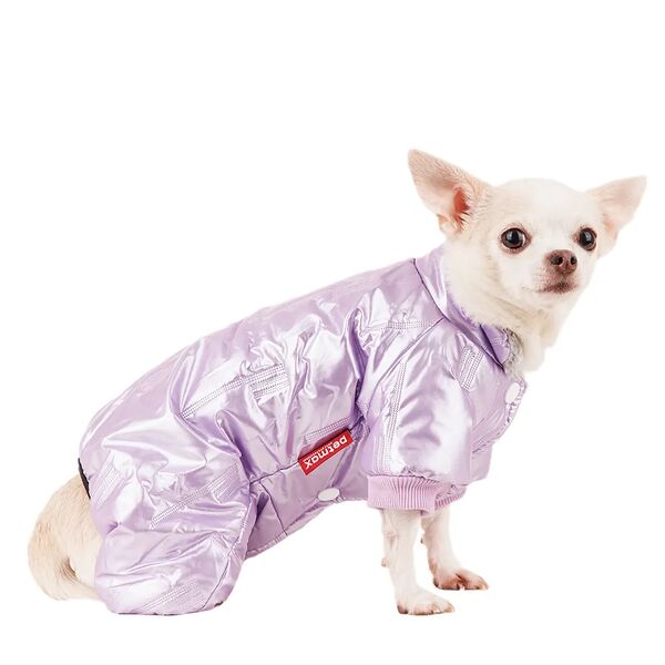 Комбинезон для собак XS сиреневый (девочка)