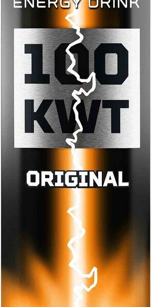 Напиток 100 KWT Original энергетический газированный 0.33л