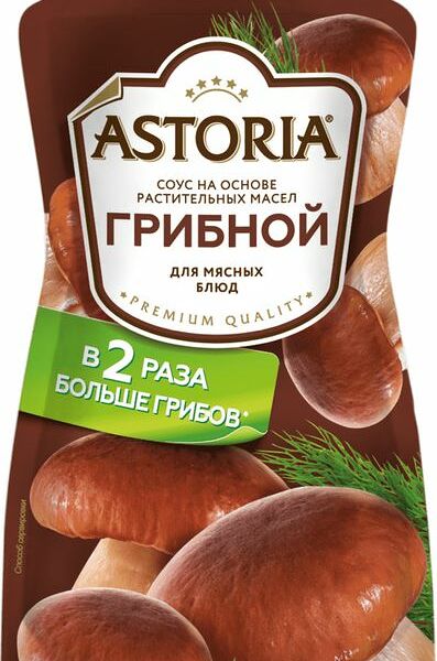 Соус Astoria Грибной на основе растительных масел 20% 233г