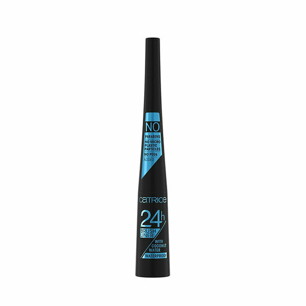 Подводка для глаз Catrice 24H Brush Liner Waterproof т.010 Ultra Black Waterproof 3 мл