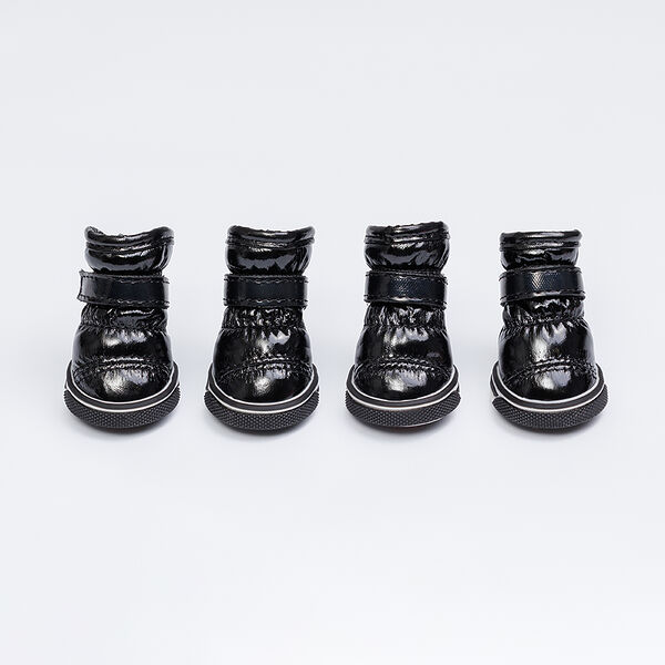 Ботинки дутики черные размер 2