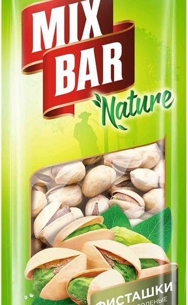 Фисташки Mixbar жареные соленые, 100г