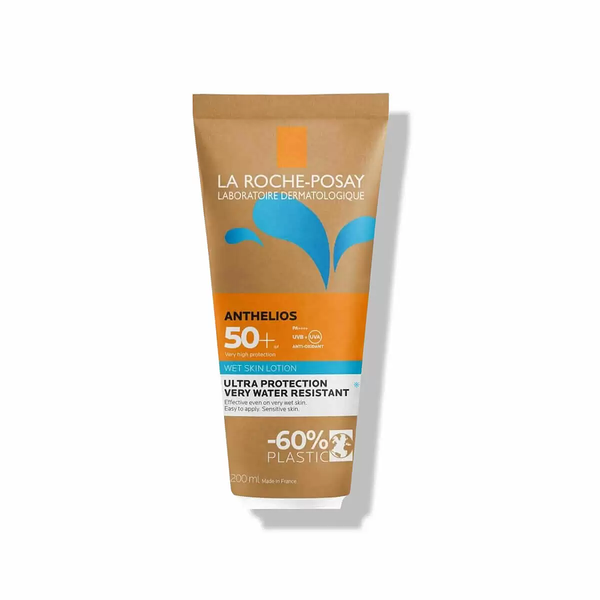 Гель La Roche-Posay Anthelios солнцезащитный с технологией нанесения на влажную кожу SPF 50 + 200 мл