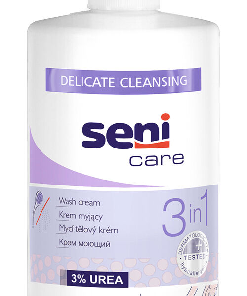 Seni Care крем для тела моющий 3 в 1 500 мл