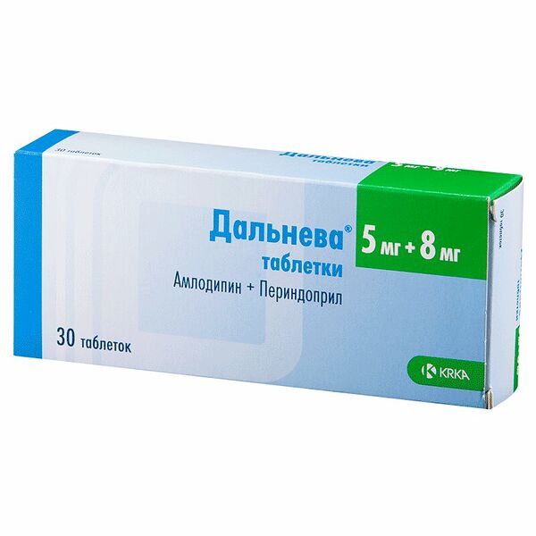 Дальнева таблетки 5 мг + 8 мг 30 шт