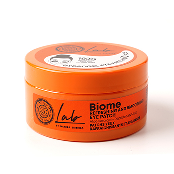 

Патчи для области вокруг глаз Natura Siberica Lab Biome Освежающие разглаживающие, 60 шт (30 пар)