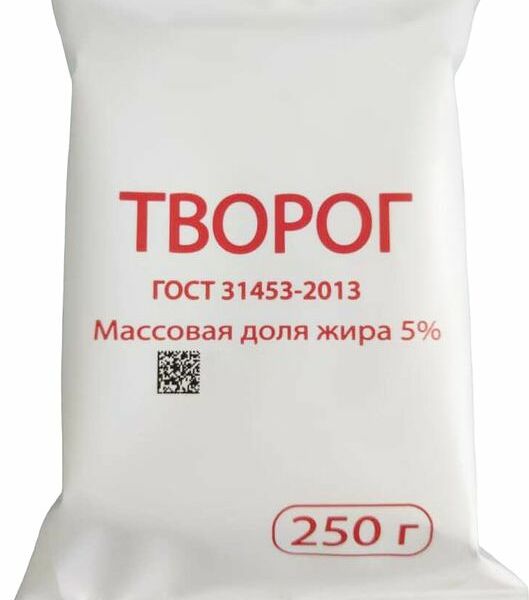 Творог 5% 250г
